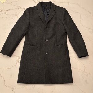 J.Crew Thompson Grey wool blend Topcoat H1012
